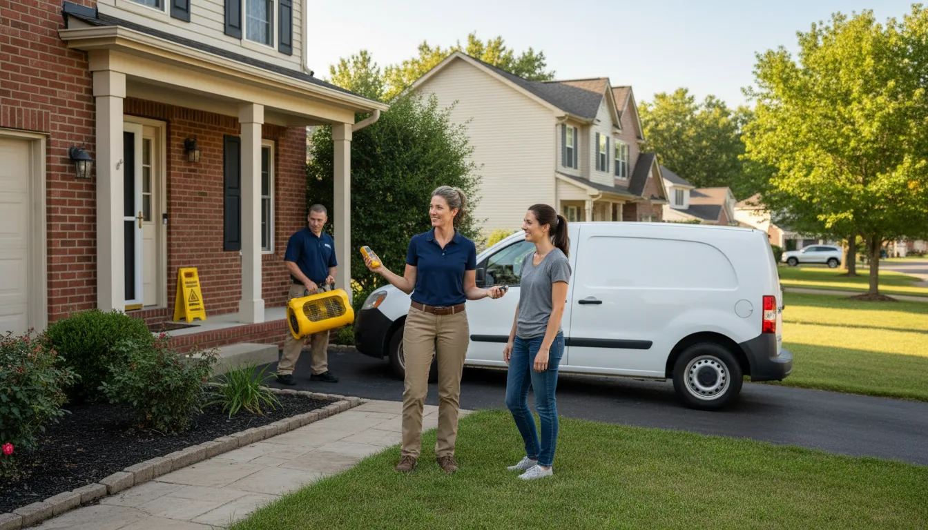 Residential water damage restoration in Indian Springs, NV